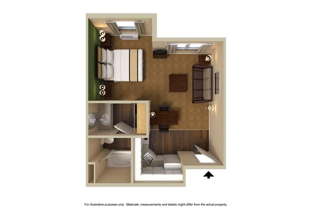 Extended Stay America Suites - San Rafael - Francisco Blvd East Quarto foto